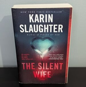 4/$10 📚 The Silent Wife By Karin Slaughter